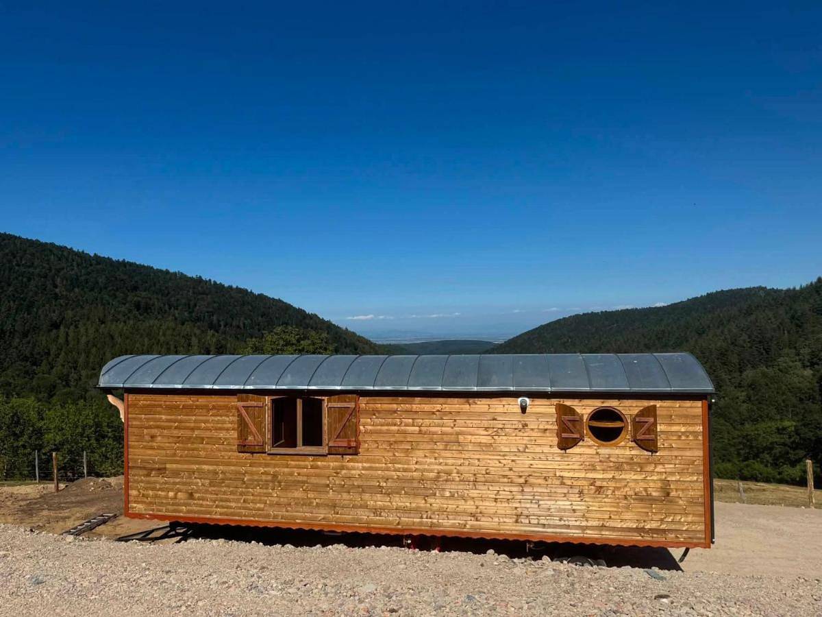 Roulotte insolite à la Ferme in Soultz-Haut-Rhin, Parc naturel régional des Ballons des Vosges