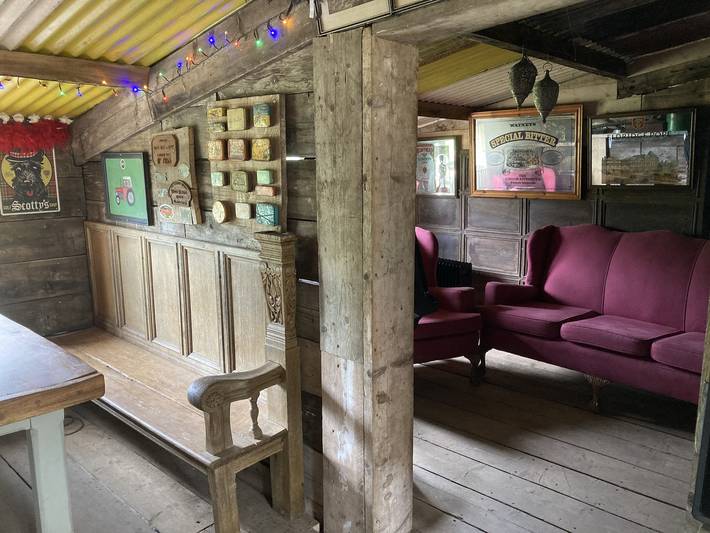 Tipi para 2 personas con balcón in Gloucestershire