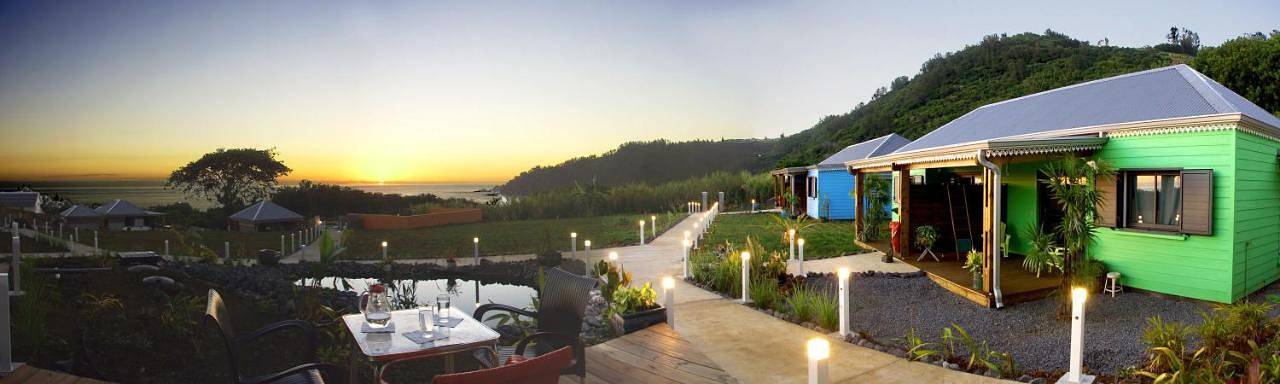 Cottage pour 4 personnes, avec vue ainsi que piscine et jardin à Manapy les Bains