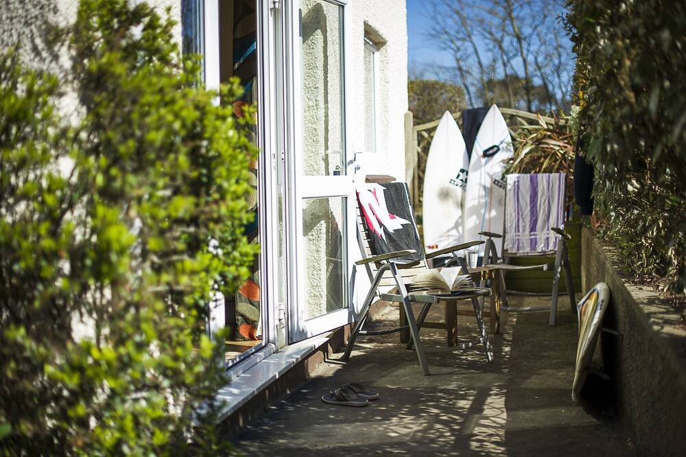 Ganze Wohnung, Trevose - Apartment mit einem Schlafzimmer in einem ruhigen Dorf am Meer. in Gwithian, Cornwall