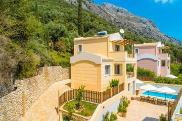 Villa pour 8 Personnes dans Mparmpati, Corfou, Photo 2