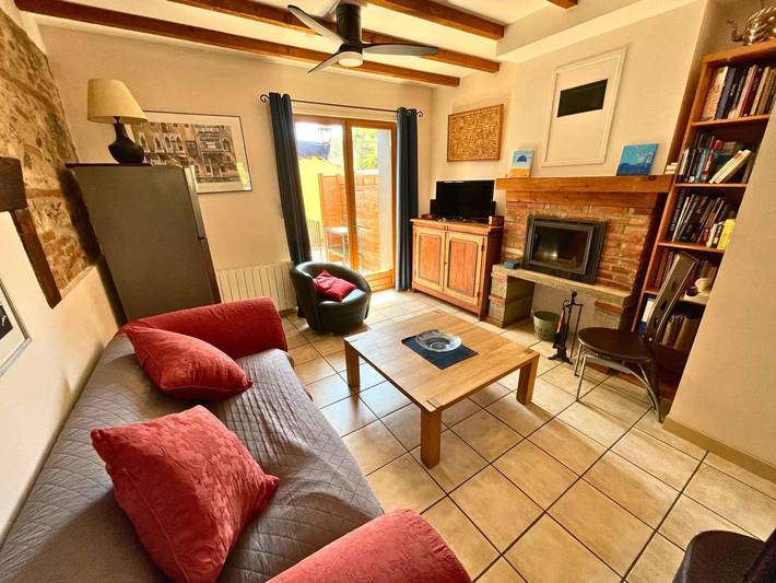 Gîte für 6 Personen, mit Terrasse und Garten in Saint-Laurent-de-la-Salanque