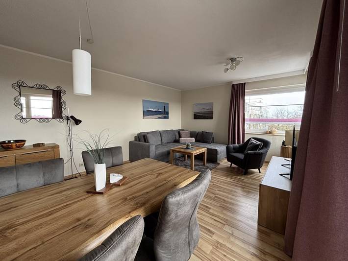 Ferienwohnung für 3 Personen, mit Sauna und Balkon, kinderfreundlich in Unterelbe - 4