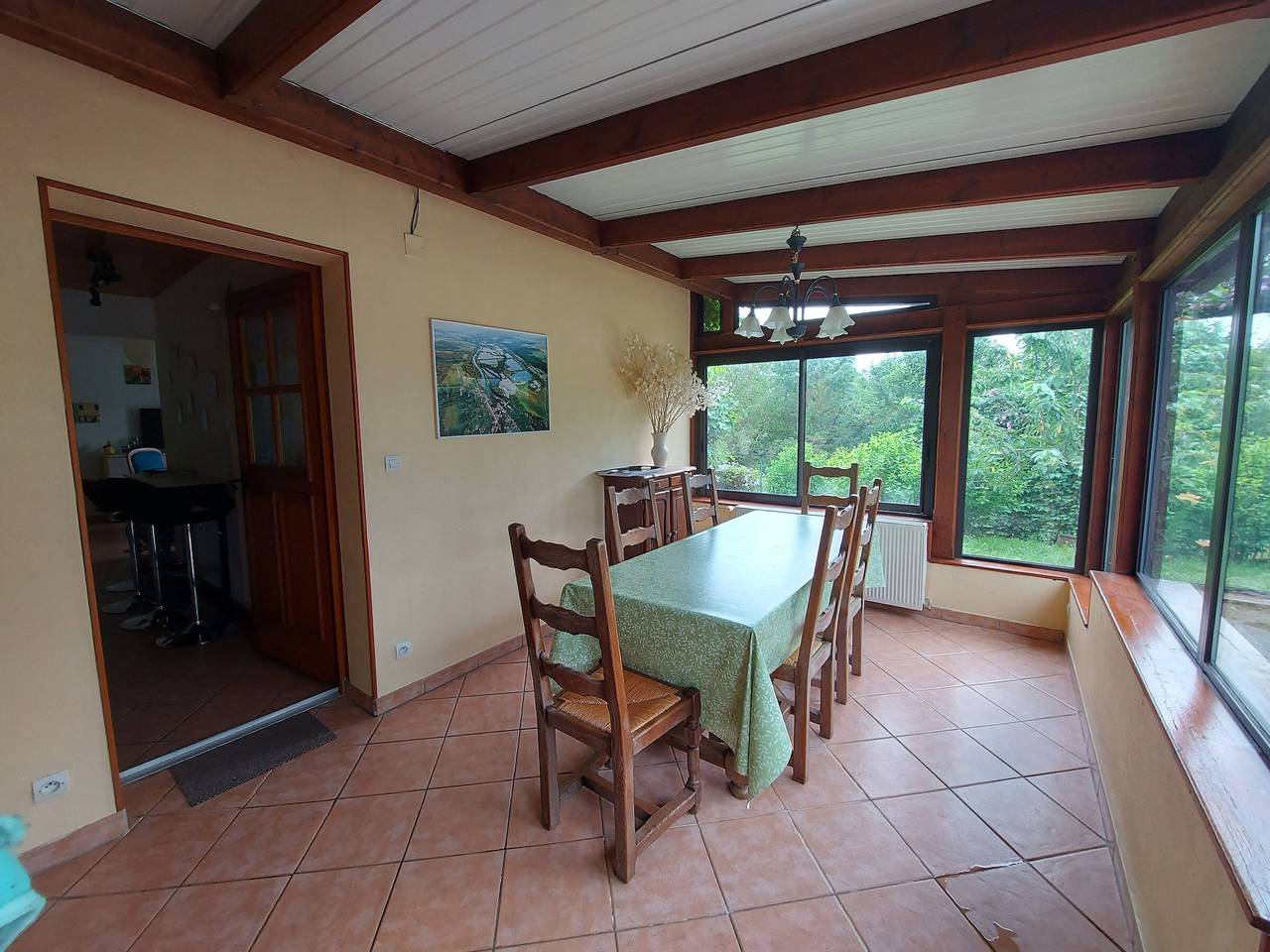 Quiet house, 2 bedrooms, terrace, pets allowed, parking, Ev charging in Velle-sur-Moselle, Lunéville region
