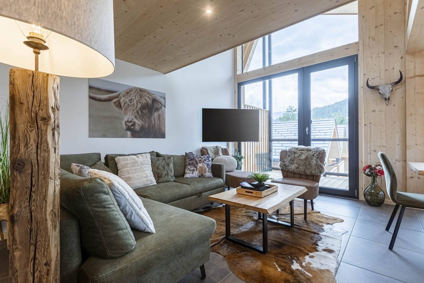 Ganze Wohnung, Penthouse # 4b mit Sauna & Außenbadewanne in St. Georgen ob Murau, Sankt Georgen am Kreischberg