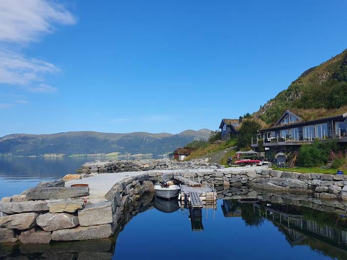 Ferienhaus für 10 Personen, mit Balkon und Whirlpool sowie Terrasse und Garten in Vanylven - 3