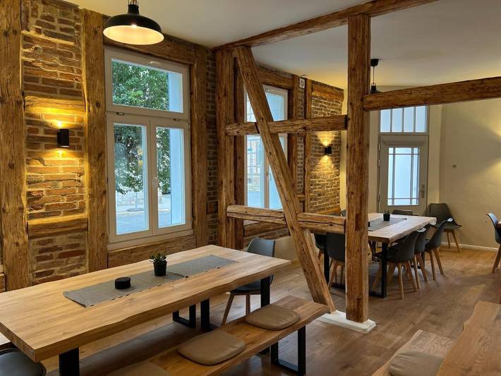 Villa für 31 Personen, mit Balkon und Whirlpool sowie Terrasse und Garten im Harz