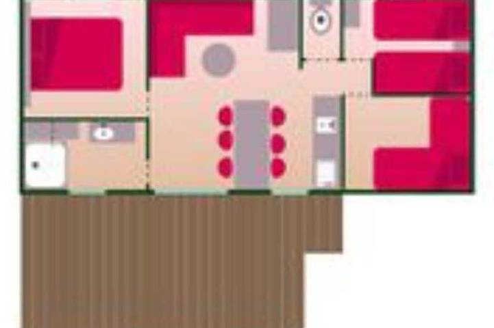 Camping pour 4 personnes