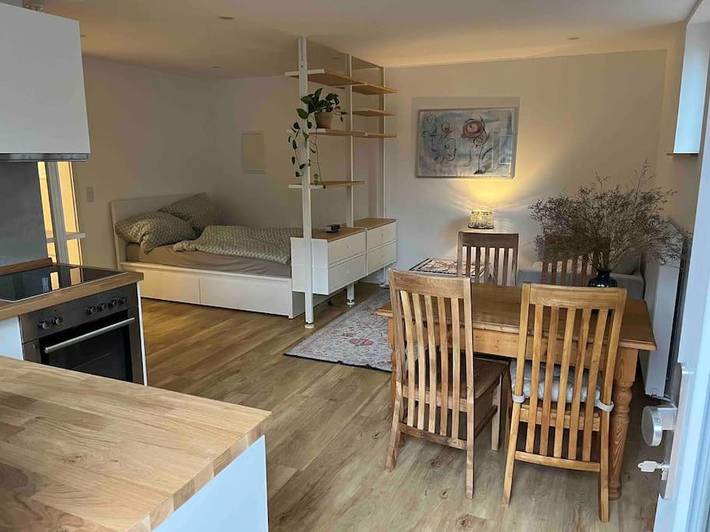 Ferienwohnung für 2 Personen, mit Terrasse