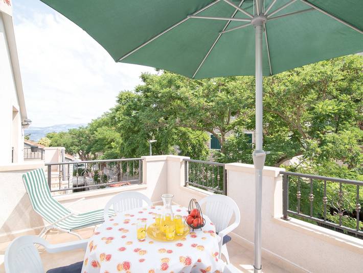Apartament wakacyjny dla 4 osób, z Taras w Postira