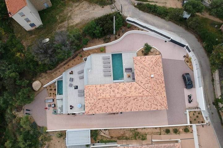 Villa d’exception piscine privée 🏝️ 300m² – 16 pers Promo en cours in Pietrosella, Région d'Ajaccio