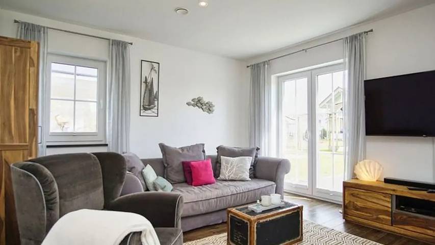 Ferienhaus für 4 Personen, mit Terrasse und Sauna sowie Garten in Trent - 3