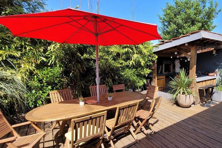 Maison de vacances pour 6 personnes, avec terrasse et jardin