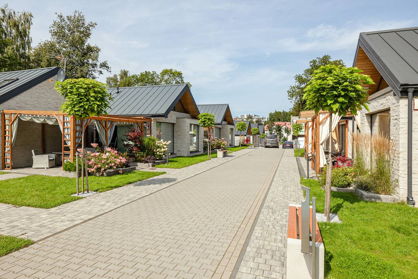 Osada Park in Ustronie Morskie (Stadt), Ustronie Morskie