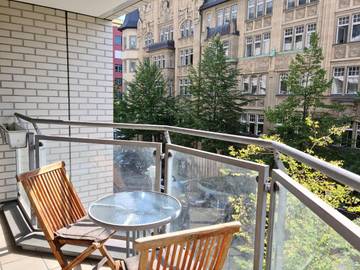 Ferienwohnung für 3 Personen, mit Balkon und Garten, mit Haustier in Berliner Mauer