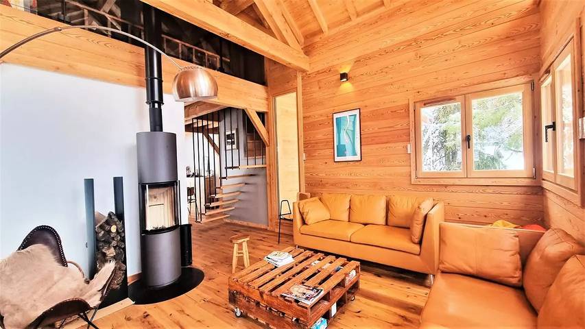 Chalet pour 14 personnes, avec vue ainsi que balcon et jardin - 1