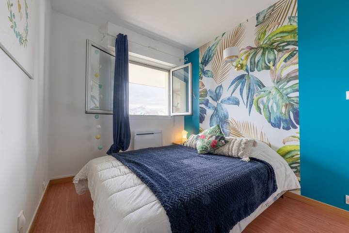 Ganze Wohnung, Ferienwohnung für 2 Personen mit Balkon in Saint-Aubin-sur-Mer (Calvados), Caen und Umgebung