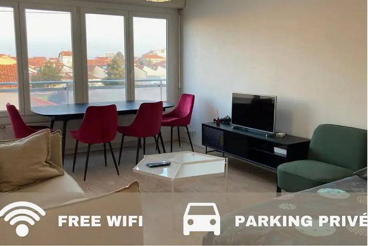 Appartement de vacances pour 3 personnes, avec Vue à Riorges