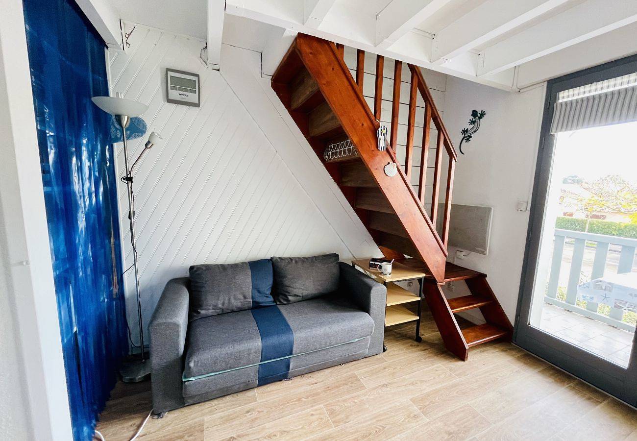 Ganze Ferienwohnung, Ferienwohnung für 4 Personen mit Balkon in Biscarrosse Plage, Biscarrosse