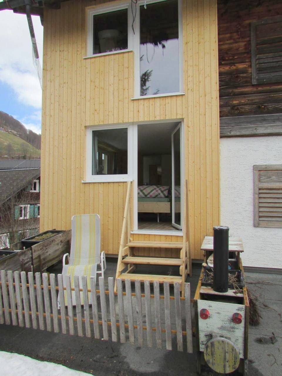Double Room with Terrace in Mellau, Bregenzerwald