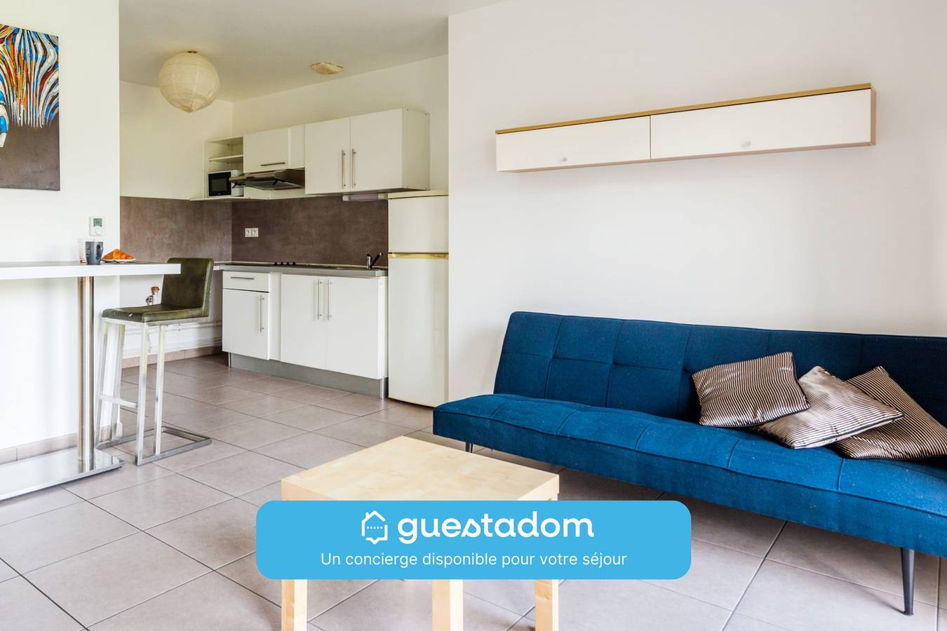 Apartamento entero, T2 - L'Herblinois - Wifi - Proche tram in Saint-Herblain, Nantes region