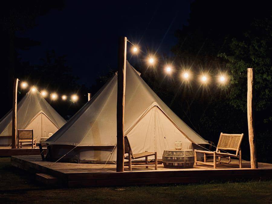 Thuysgrond - Tent 2 personen - Bell tent in Bergeijk, Noord-Brabant