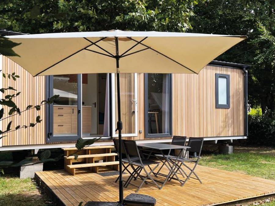 Camping Les Portes de Sancerre - Mobilhome 4 personas - 2 Ch Premium Vista Loira - 4 pers in Saint-Satur, Región de Bourges