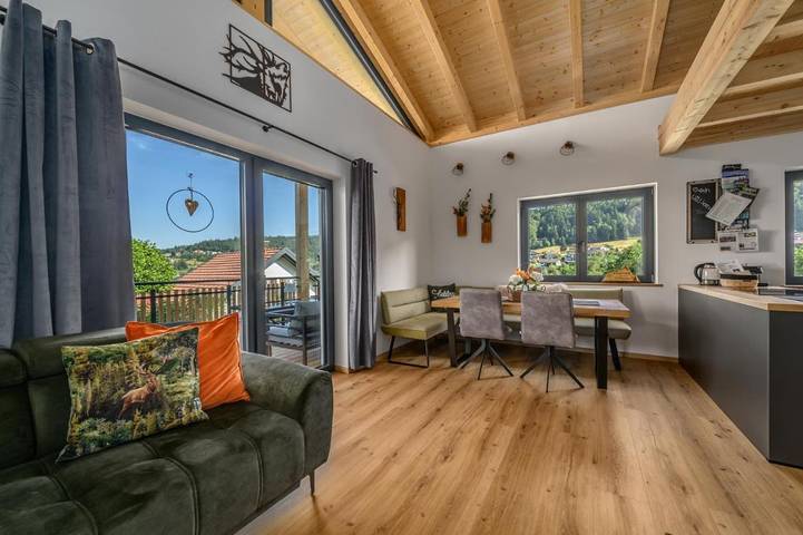 Chalet für 5 Personen, mit Whirlpool und Garten sowie Sauna, kinderfreundlich in Bodenmais - 4