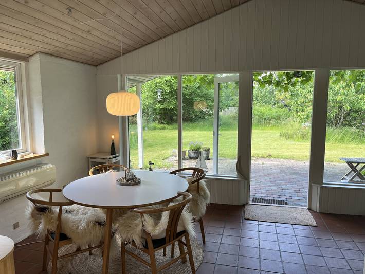 Ferienhaus für 4 Personen, mit Terrasse und Garten