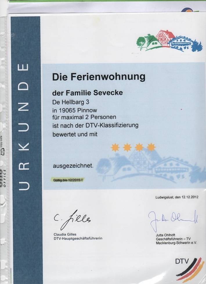 Ferienwohnung für 2 Personen, mit Garten in Pinnow - 3