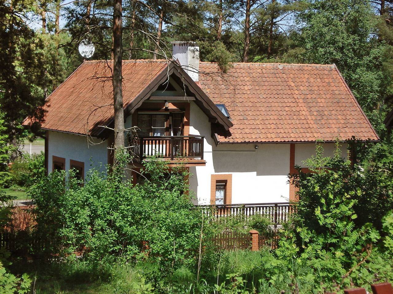 Dom Pod Sosnami - Dom Pod Sosnami 100.1 in Grunwald, Seenplatte von Ilawa