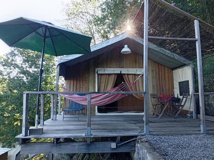 Tente pour 3 personnes, avec jardin ainsi que vue et terrasse dans Portugal du Nord - 2