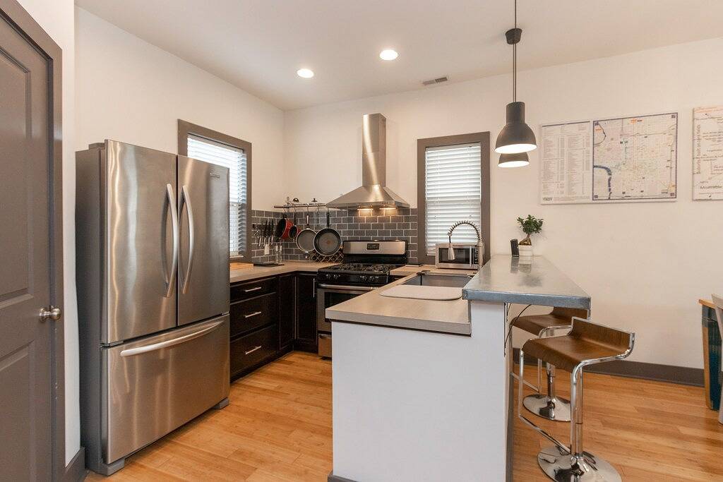 Modern Home in a prestigious downtown neighborhood in Indianapolis, Indiana