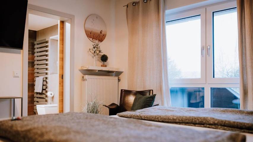 Ferienhaus für 4 Personen, mit Balkon und Terrasse sowie Garten und Ausblick in Spessart-Mainland - 4