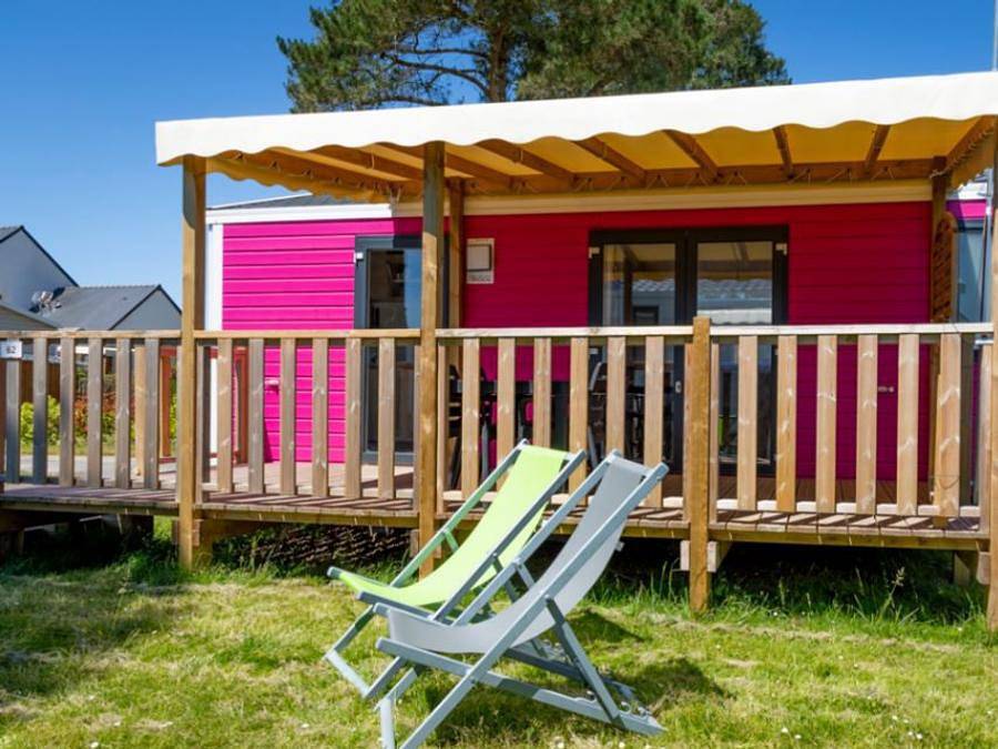 Camping de la Plage - Mobilhome 4 personas - 2 habitaciones Premium in Damgan, Côte des Mégalithes