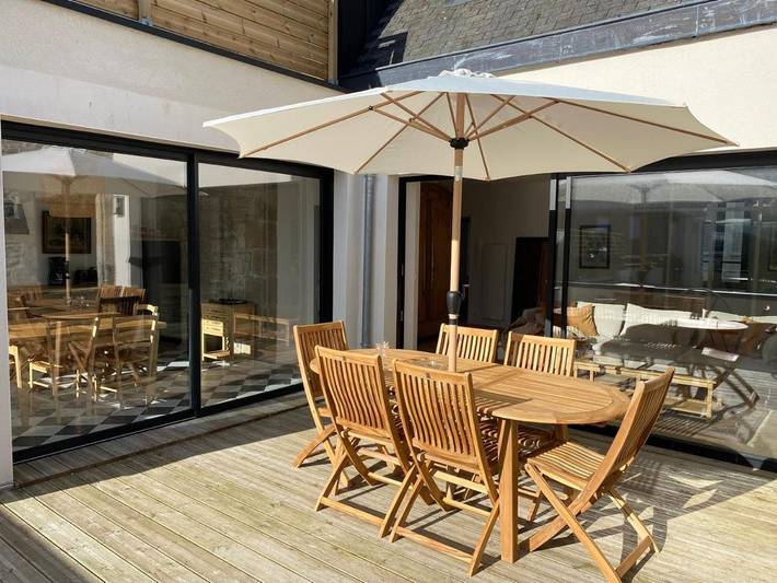 Gîte pour 4 personnes, avec terrasse, animaux acceptés dans Vieux Port (Roscoff)