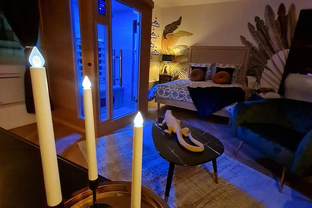 Appartement entier, Spa, sauna, ciel de pluie tropicale, bouteille offerte, nuit romantique in Mâcon, Région de Mâcon