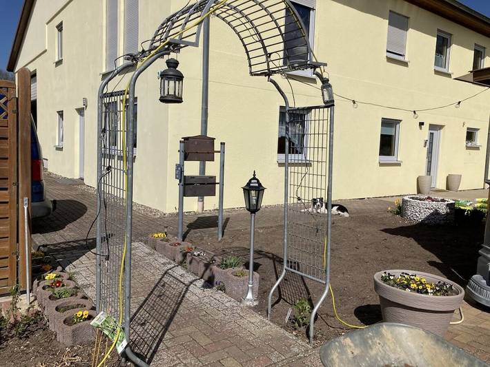 Ferienhaus für 3 Personen, mit Balkon und Terrasse sowie Garten