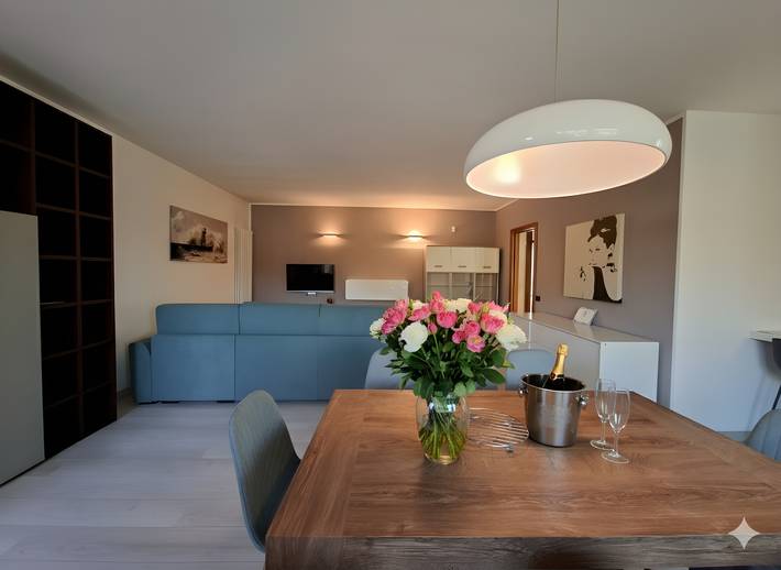 Ferienwohnung für 6 Personen, mit Balkon und Terrasse am Gardasee