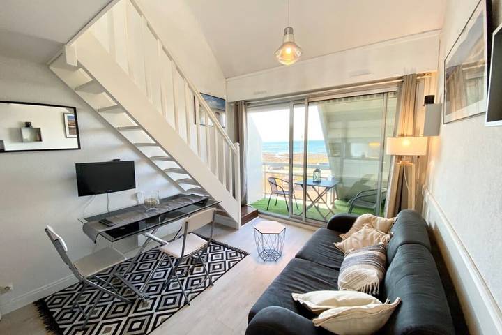 Apartamento entero, Apartamento de vacaciones para 4 personas con terraza in Le Fort-Bloqué, Ploemeur