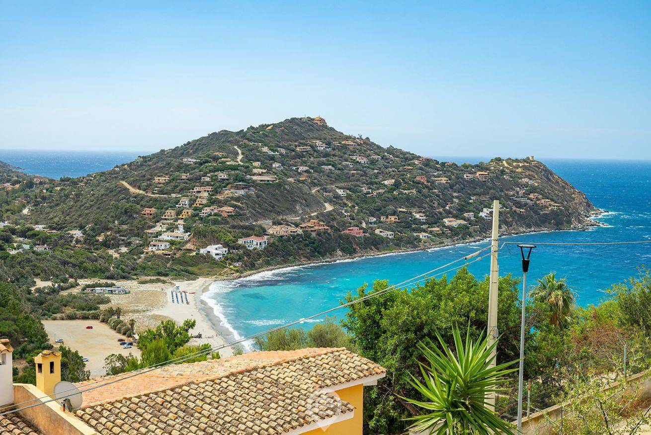 Villa für 4 Personen mit Garten in Geremeas, Torre delle Stelle