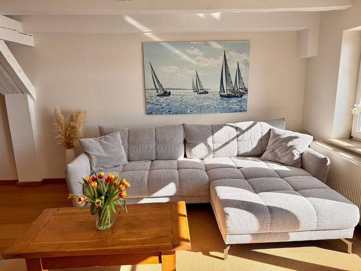 Ferienwohnung für 4 Personen, mit Balkon und Sauna sowie Seeblick an der Müritz - 4