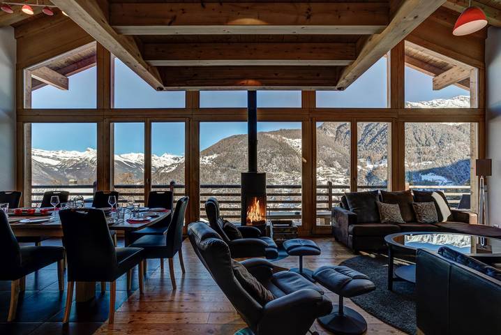 Chalet Tubber in La Tzoumaz, Riddes