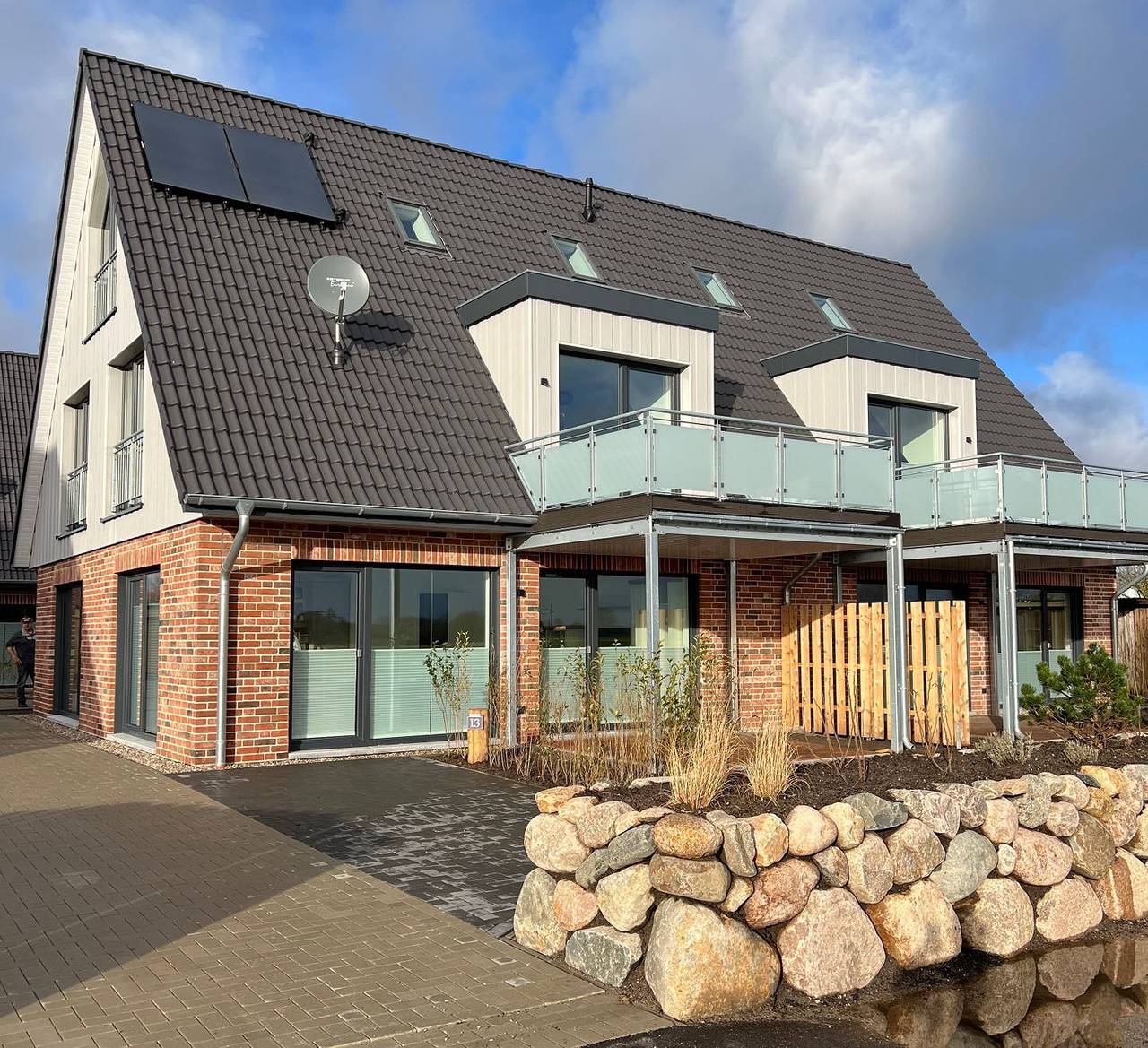 Ganze Wohnung, Küste 1 - Terrasse mit Feldblick, Erdgeschoss, Duschbad in Westerdeichstrich, Nordseeküste