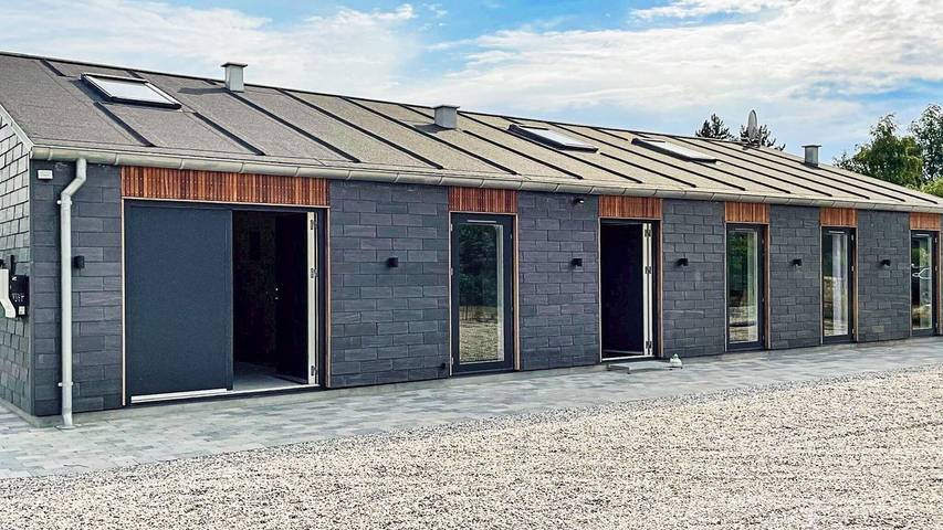 Ferienhaus für 9 Personen, mit Sauna und Whirlpool sowie Garten und Terrasse in Dannemare