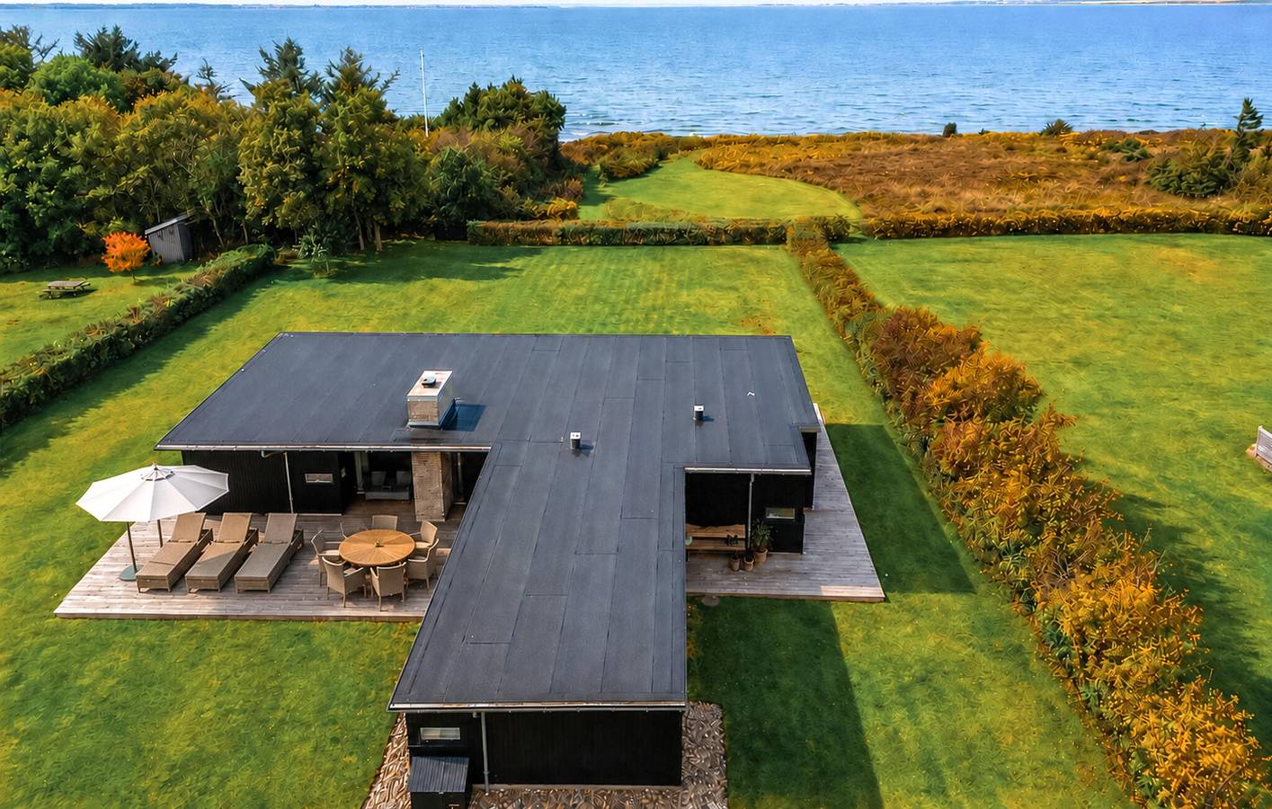 Ferienhaus für 8 Personen mit Garten in Ålbæk Strand, Limfjord in Westjütland