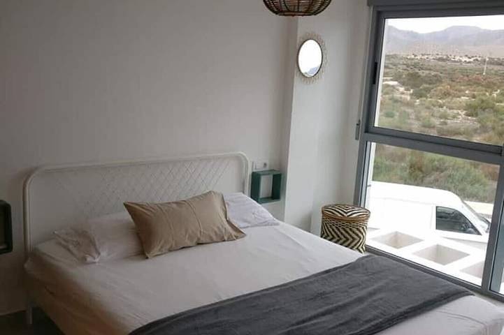 Casa con terraza y piscina, cerca de la playa y el puerto. in Puerto de Mazarrón, Mazarrón