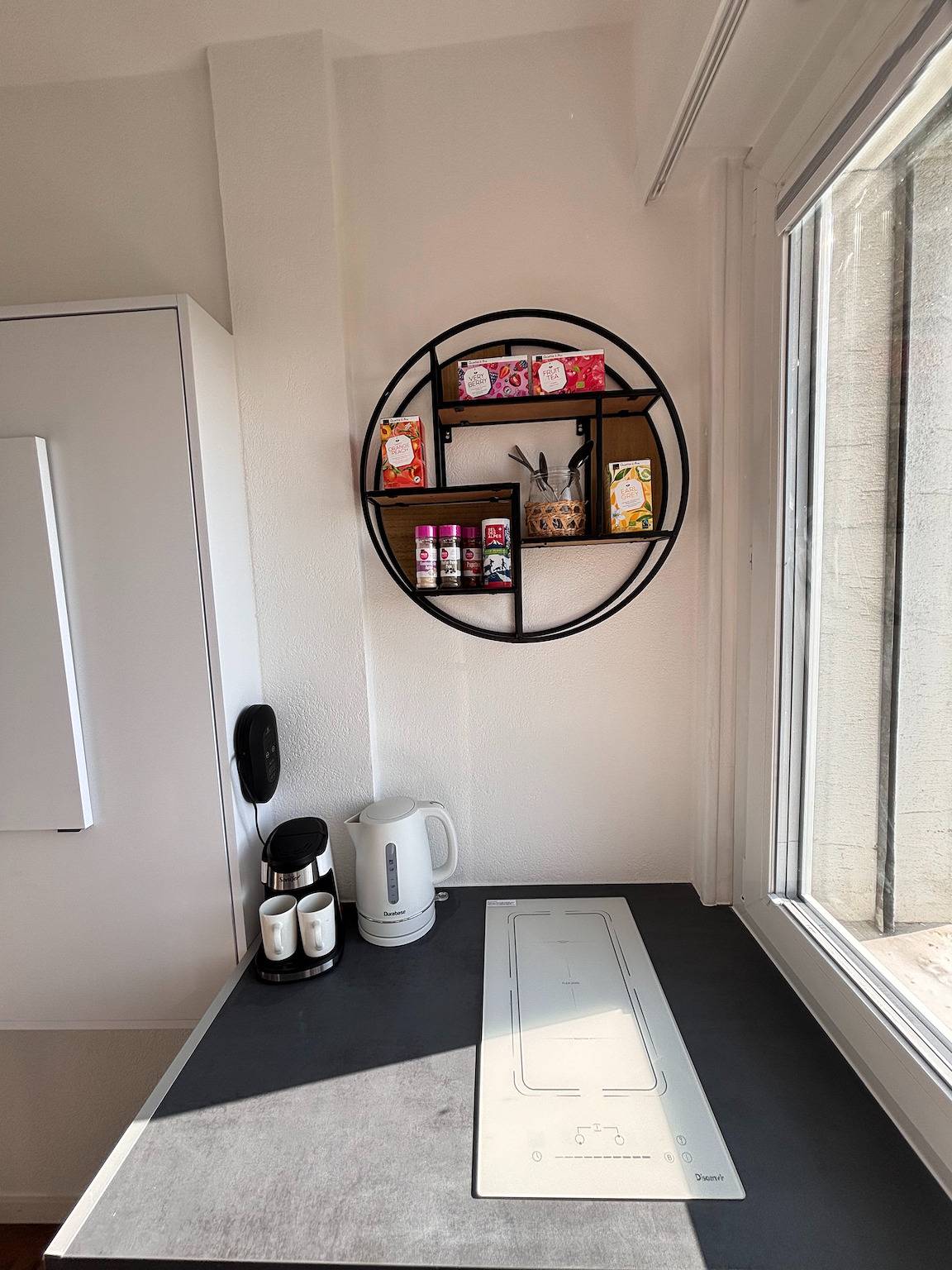 Lake view room in Pully with washing machine - Grape Place Bellevue in Pully, Lake Geneva