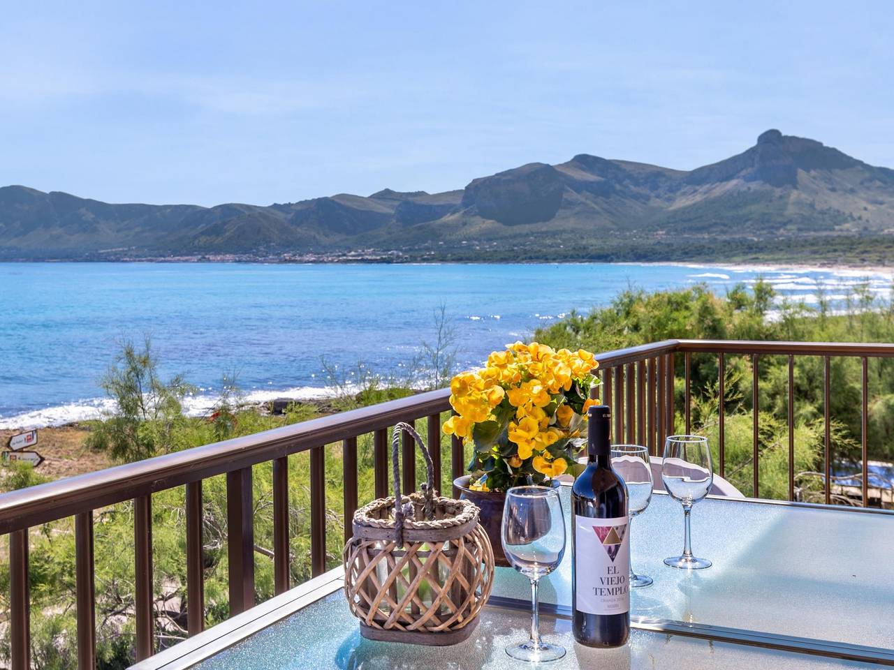 Ferienhaus für 6 Personen mit Terrasse in Playa Son Serra de Marina, Santa Margalida