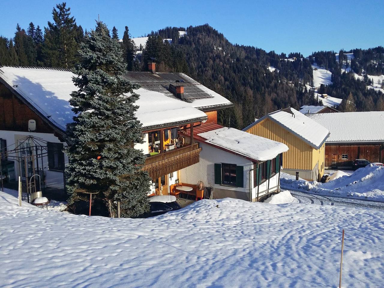 Chalet in Schwarzenberg am Skilift in Schwarzenberg, Bodensee-Vorarlberg